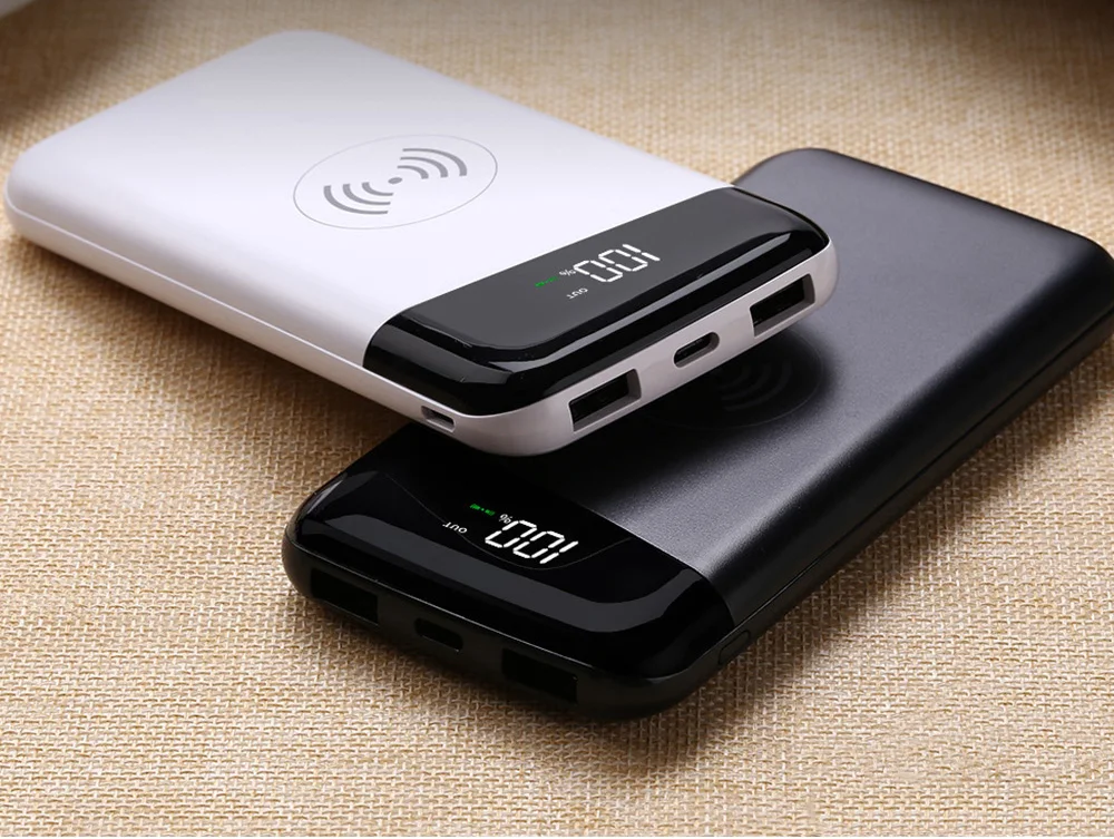 comfortable wireless charger power bank fast charging with 20000mah - ANKUX.COM