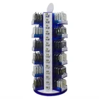 New Design Rotatable Countertop Acrylic Display Rack For Electronic Products With Led Light
