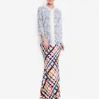 2019 Modest Jubah Abaya Turkish Muslim Clothing Sari Baju Kurung With Malaysia Women Islamic Dress