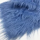 Texture Long Pile Curly Mongolian faux fur fabric Baby Kids Newborn Photography Prop Pillow Blanket Fur