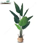 Fashion Indoor Decoration Traveler Trees Small Artificial Banana Tree Plant