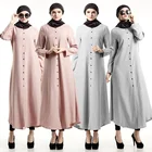 Middle East clothes Women's Long Shirt Dress arabian dress Ramadan slimming dress islamic clothing abaya muslim dresses