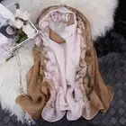 2019 Lady Woven Spring Polyester Scarf Oversize