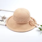 Beach Natural Hand Made Straw Hat Beach Outdoor
