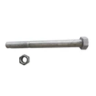 High Quality low price electric power iron tower bolt and nut dimensions