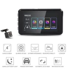 Car 2020 Newest 4.0 Inch Car Video F2.0 Dual Dash Camera HD 1080p Font 170 Degree And Rear 140 Degree