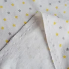 Organic Textile Printed Star Double Side Interlock Cloth 180 Gsm 100% Children Cotton Fabric