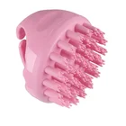 Multiple Contacts Hair Scalp Massage Brush Purple Round Silicone Shampoo Brush