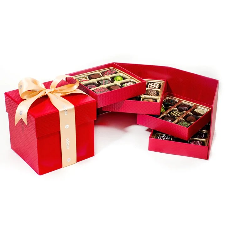 high quality packaging logo cardboard paper gift box with