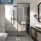 Bathroom toilet study aluminium interior partition galas door