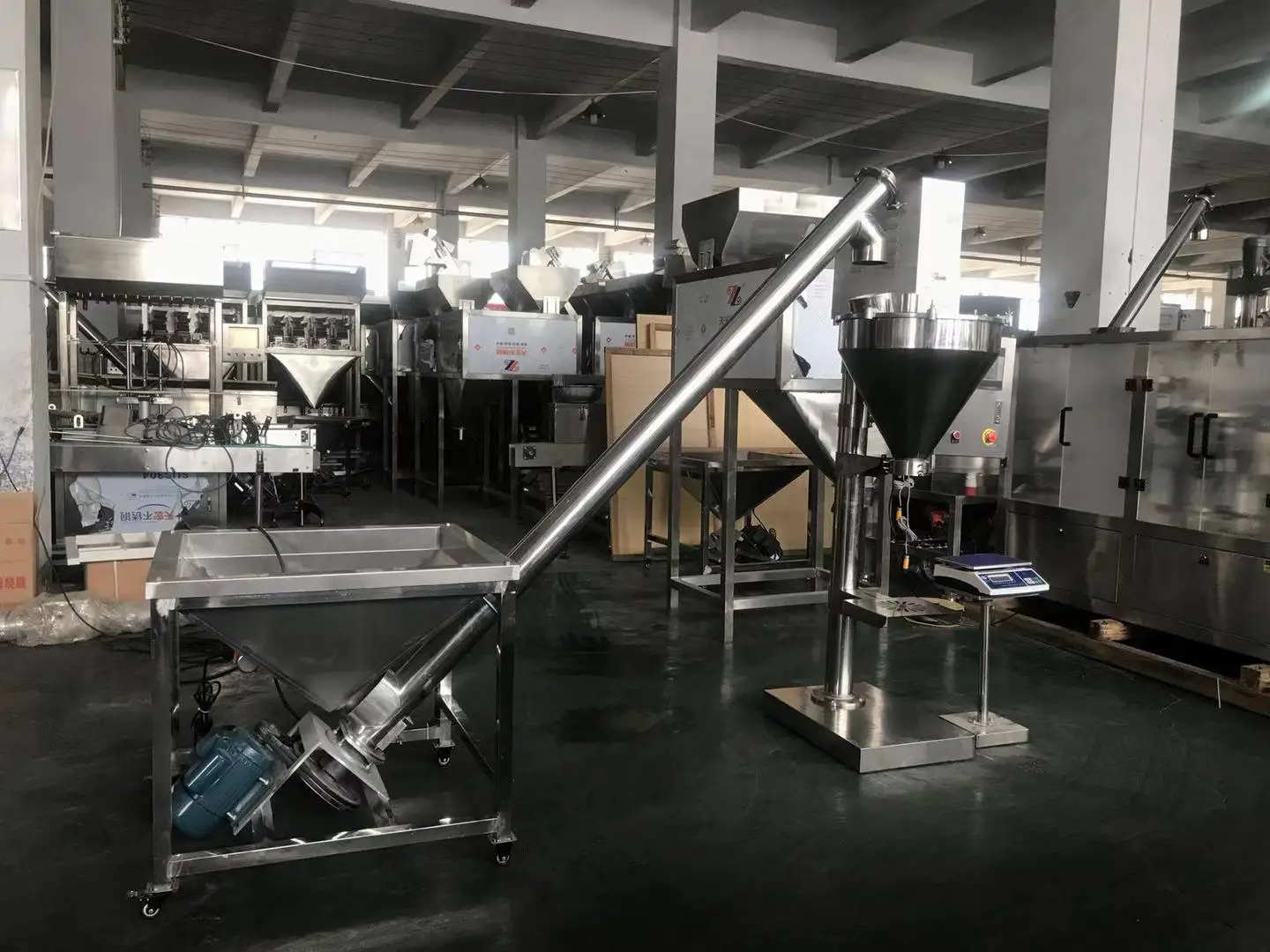 Semi Automatic Bags Bottle Soya Milk Powder Filling Packaging Machine