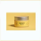 Yellowish cream hemp extract 20mg CBD isolate infused body butter