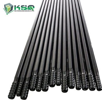 T38 Drilling Bars 1220-6095mm Used for Mining Tunneling Quarrying