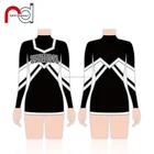 Top Customized Girls Cheer Uniforms 3 Piece Set Cheer Uniform Skirt Top Shell For Cheer School Wholesale