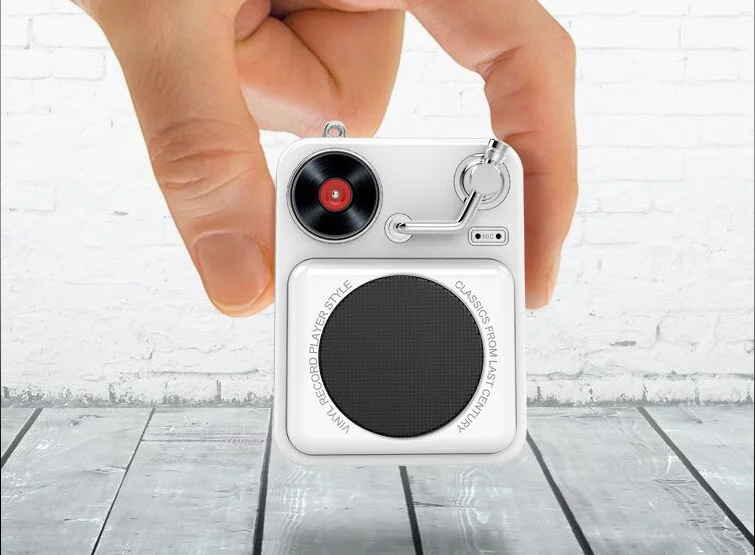 Vinyl Record Player Style Bluetooth Speaker Retro Wireless Speakers Vintage Record A8 Speaker - ANKUX.COM