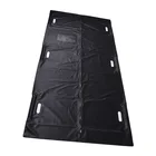 White Waterproof Anti Virus PVC Shroud Cadaver Dead Bodies Funeral Bag For Hospital, Clinic