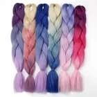 Pre - Stretched Professional Braiding Hair Perm Jumbo Braids Synthetic Hair Extensions Easy Prestreched Hair