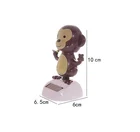 Solar Toy Solar Powered Dancing Monkey Toy Auto Car Decoration