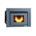 insert new mini cubic mini wood stove with remote control