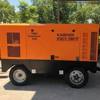 Kaishan KSCY-580/17 top brand air compressor 600CFM portable diesel screw air compressor, View porta