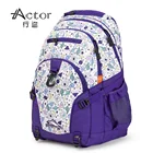 Customs Waterproof School Bag Travel Camping Backpack for Girls School bag Travel Camping Backpack