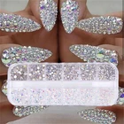 Rhinestone Nail Art Wholesale SS6-SS34 Multi Design 3D Flatback Rhinestone For Nail Art Decoration