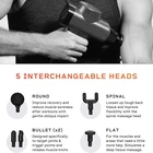 Hand Held Cordless Design Of Electric Deep Tissue Percussion Muscle Massager Drill Gun