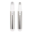 slim design AA battery operation nose&ear hair trimmer