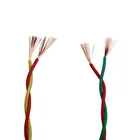 PVC insulation copper conductor twisted joint flexible electrical wire for house wiring