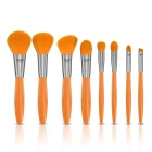 Macarons Orange Makeup Brush Kit 8pcs New Arrival 2020