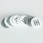 Custom New promotion plastic souvenir commemorative coin