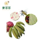 Family Food Family Use Reusable Eco Friendly Wax Sandwich Wraps For Food