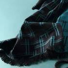 cashmere business scarf brushed pure silk jacquard double-faced men scarves