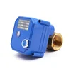 electric water ball valve with manual function electric water valve flow control 5V 12V 24V 110V 220V