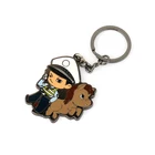VOGRACE OEM many kinds of personalize designs custom Zinc alloy metal keychain with any shape