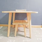 Furniture Children Table Set 3 To 6 Year Old Children Table Set High Quality Kindergarten Wooden Furniture Set