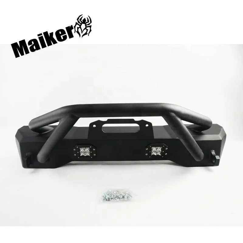 Front Bumper for Jeep Wrangler JK 2007+ bull bar with LED Light