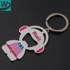 OEM Metal Custom Keychain, Wholesale Design Logo Custom Shape Metal Keychain