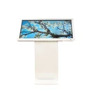 Exhibition touch screen kiosk, 43/50/55/65 inch kiosk touch screen advertising display lcd