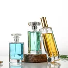 Manufactory Wholesale Glossy New Design Tall Perfume Bottles 50Ml Glass, Travel Perfume Spray Bottles