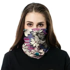 100 organic cotton black reflective colorful face bandana