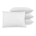 Home comfort soft 100% polyester white adult rectangle pillow