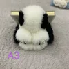 Mini version imported mink Plush pendant mobile phone pendant plush rabbit