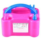 Electric inflator balloon blower helium home automatic inflatable pump portable tool double-hole air inflator