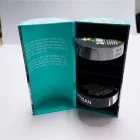 2020 New Arrival Custom Handmade Cardboard open-door round luxury rigid gift box
