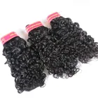 Hot sell wholesale Brazilian Hair Extensions 100% virgin human hair water wave hair extension tangle free