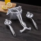 New large hand press blender alloy stainless steel citrus orange lemon lime juice extractor squeezer fruit manual juicer