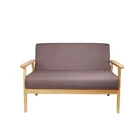 K&B wholesale modern living room furniture solid wooden linen design sofa bed