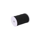 Hot Sale Flat Adjustable Elastic Band White and Black For Facemask