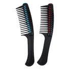 Plastic Personalized Custom Logo Anti Splicing Detangling Roller Salon Hair Comb